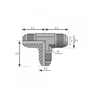 Адаптер - тройник 3 x AG-JIC. (TMJ)